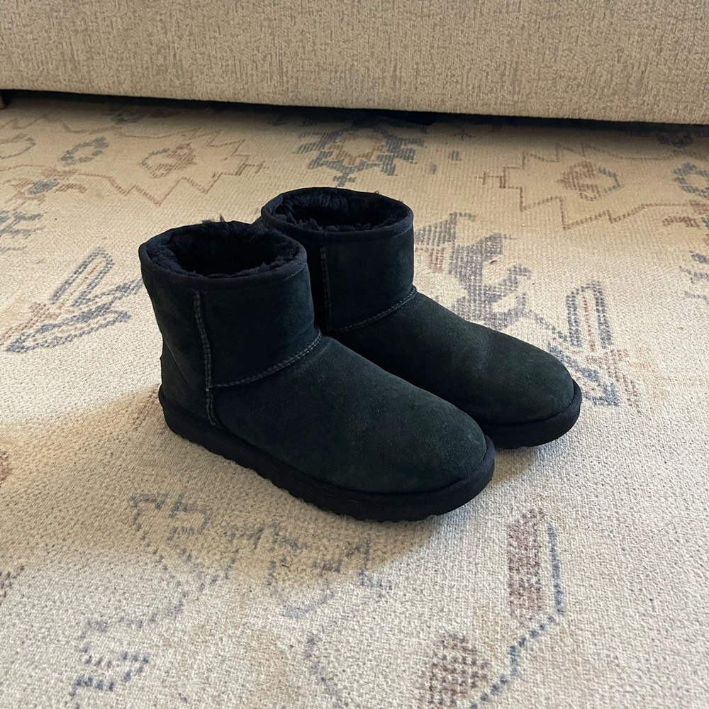 UGG Women's Black Suede Boots